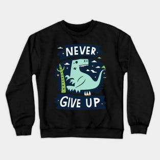 Dino positivity Crewneck Sweatshirt